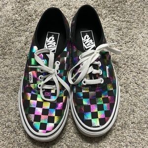 Vans multi colour shoes